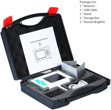Kohlendioxid-Detektor mit Akku Tragbarer CO2-Meter-Tester-Melder - Photo preview 4