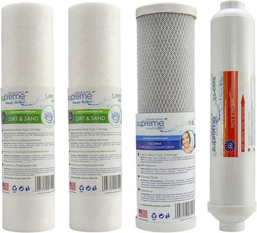 Ersatzfilter für Supreme - RO5 Umkehrosmoseanlage Trinkwasseranlage Wasserfilter - Photo preview 0