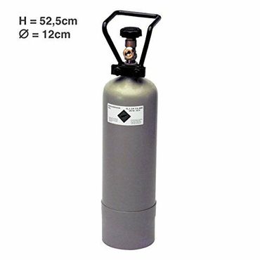 Spar-Set: CO2 Adapter-Hochdruckschlauch + 2kg Eigentumsflasche CO2 geeignet für Wassersprudler SODASTREAM Crystal, Pinguin etc. Bis zu 350 Liter Sprudelwasser pro Füllung! - Photo preview 7