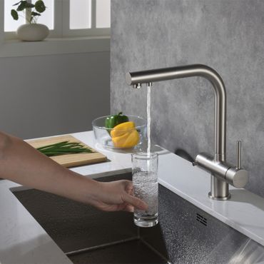 Bluewater Drei-Wege-Wasserhahn APALA mit ausziehbarer Brause - Photo preview 3