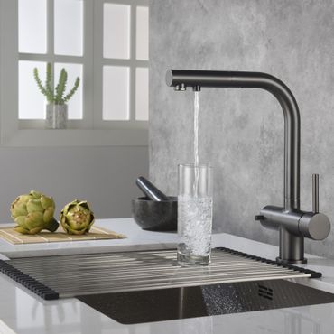 Bluewater Drei-Wege-Wasserhahn APALA mit ausziehbarer Brause - Photo preview 2