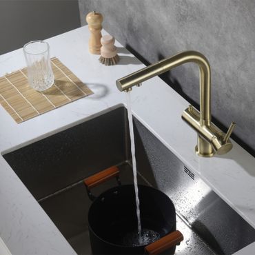 Bluewater Drei-Wege-Wasserhahn APALA mit ausziehbarer Brause - Photo preview 2