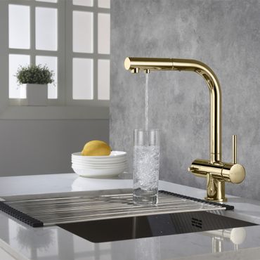 Bluewater Drei-Wege-Wasserhahn APALA mit ausziehbarer Brause - Photo preview 3