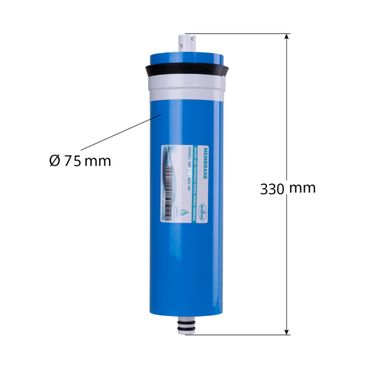 Membrane 600 GPD Umkehrosmose-Membrane 3213-600, Membran-Gehäuse, Membran-Schlüssel - Photo preview 2