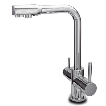 4-Wege-Wasserhahn PARIS PLUS, Chrom 4in1