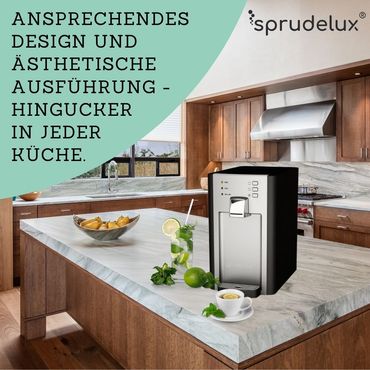 Auftisch-Tafelwasseranlage RED DIAMOND 1.0 inkl. Filtereinheit - Photo preview 11