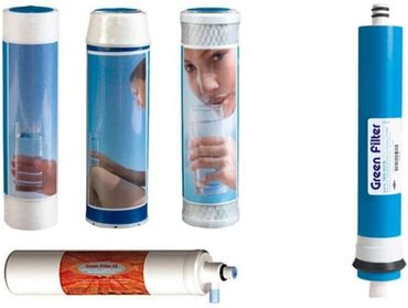 Ersatzfilter-Set inkl. Membrane geeignet für Umkehrosmoseanlage STELLA - Photo preview 0