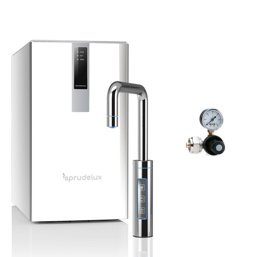 Untertisch-Tafelwasseranlage BLACK & WHITE DIAMOND HOT EDITION inkl. Filtereinheit - Photo 1
