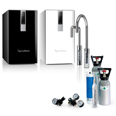 Untertisch-Tafelwasseranlage BLACK & WHITE DIAMOND HOT EDITION inkl. Filtereinheit - Photo preview 0