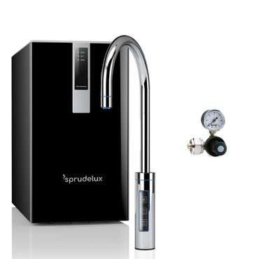 Untertisch-Tafelwasseranlage BLACK & WHITE DIAMOND HOT EDITION inkl. Filtereinheit - Photo preview 1