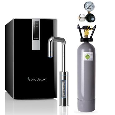 Untertisch-Tafelwasseranlage BLACK & WHITE DIAMOND HOT EDITION inkl. Filtereinheit - Photo preview 1