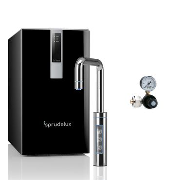 Untertisch-Tafelwasseranlage BLACK & WHITE DIAMOND HOT EDITION inkl. Filtereinheit - Photo preview 1