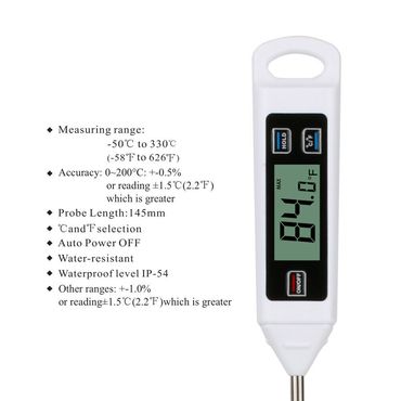 NEU Digital Thermometer, Sonde - Fleischthermometer für Kochen, Lebensmittel - Photo preview 2