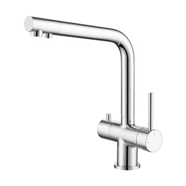 Designer 4-Wege-Wasserhahn CRYSTAL Chrom 4in1