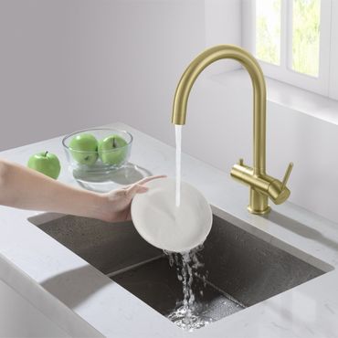 Bluewater Drei-Wege-Wasserhahn EDEN für Wasserfilter und Umkehrosmose - Photo preview 1