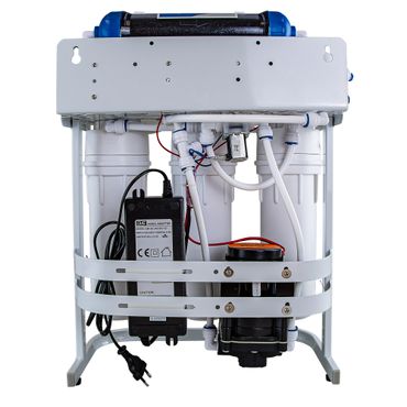 ULP Premium Direct-Flow Umkehrosmoseanlage mit 600GPD + Pumpe, Quick Change Filtern + CIARA Ein-Weg-Wasserhahn Edelstahl mit Wasserwirbler - Photo preview 2