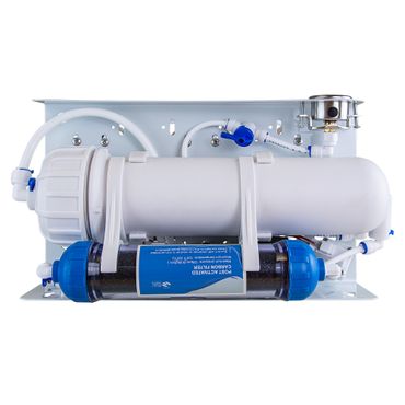 ULP Premium Direct-Flow Umkehrosmoseanlage mit 600GPD + Pumpe, Quick Change Filtern + CIARA Ein-Weg-Wasserhahn Edelstahl mit Wasserwirbler - Photo preview 3