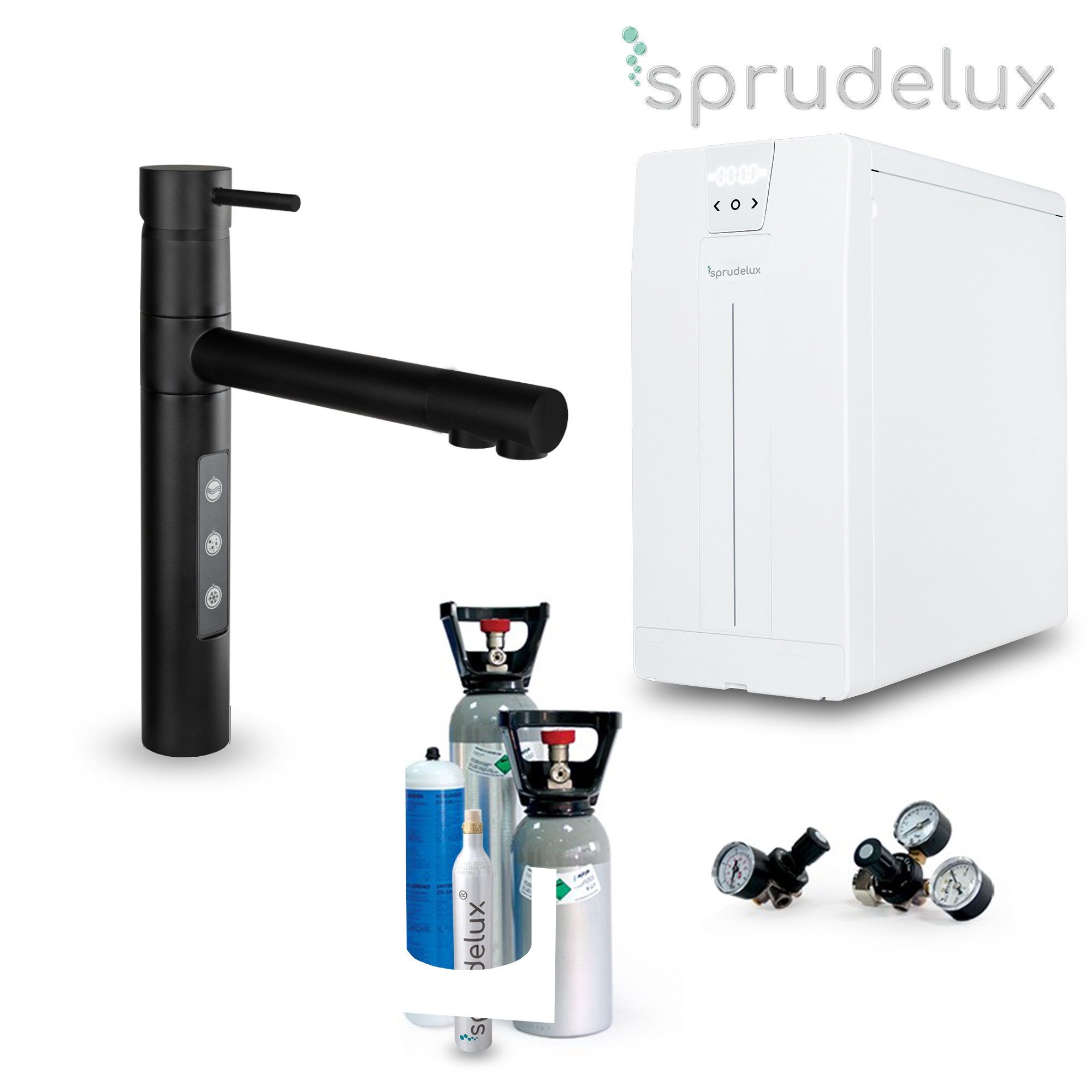 Untertisch-Tafelwassersystem SPRUDELUX® POWER SODA inkl. 5-Wege-Armatur STELLA - Photo 7