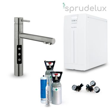 Untertisch-Tafelwassersystem SPRUDELUX® POWER SODA inkl. 5-Wege-Armatur STELLA - Photo preview 3