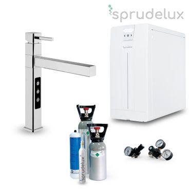 Untertisch-Tafelwassersystem SPRUDELUX® POWER SODA inkl. 5-Wege-Armatur STRATOS - Photo preview 5