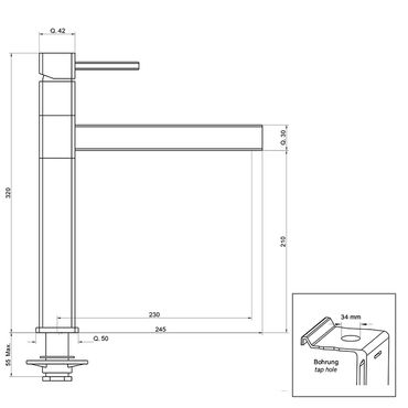 Untertisch-Tafelwassersystem SPRUDELUX® POWER SODA inkl. 5-Wege-Armatur STRATOS - Photo preview 10