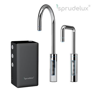 Untertisch-Trinkwassersystem INOX inkl. 3-Wege-Touch-Zusatzarmatur C- / U-Auslauf - Photo preview 5