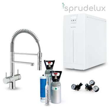 Untertisch-Tafelwassersystem SPRUDELUX® POWER SODA inkl. 5-Wege-Armatur LUXURY 47 cm - Photo preview 4
