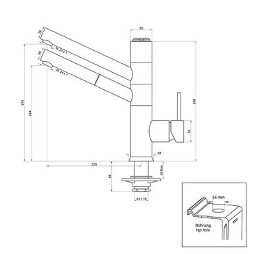 Untertisch-Tafelwassersystem SPRUDELUX® POWER SODA inkl. 5-Wege-Armatur CUCINA IDEALE - Photo preview 4