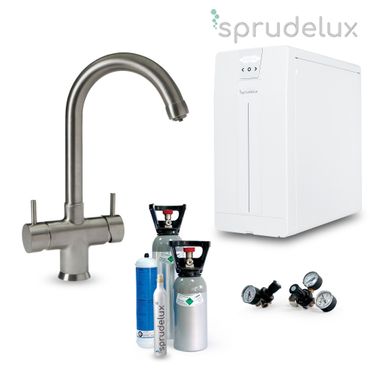 Untertisch-Tafelwassersystem SPRUDELUX® POWER SODA inkl. 5-Wege-Armatur NOBIUS C-Auslauf - Photo preview 10