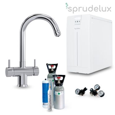 Untertisch-Tafelwassersystem SPRUDELUX® POWER SODA inkl. 5-Wege-Armatur NOBIUS C-Auslauf - Photo preview 9