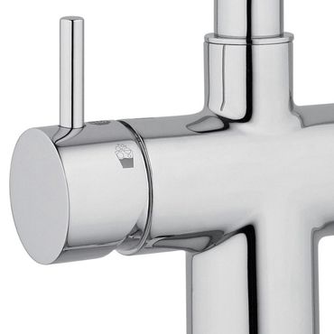 Untertisch-Tafelwassersystem SPRUDELUX® POWER SODA inkl. 5-Wege-Armatur NOBIUS L-Auslauf - Photo preview 0