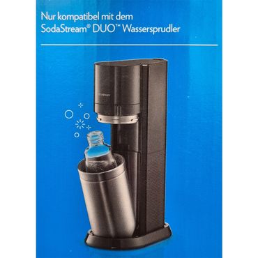 Glaskaraffe SODASTREAM DUO | Lose verpackt ohne Originalverpackung | NEU | Nur mit SodaStream DUO Wassersprudler kompatibel - Photo preview 1