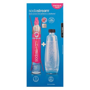 Glaskaraffe SODASTREAM DUO | Lose verpackt ohne Originalverpackung | NEU | Nur mit SodaStream DUO Wassersprudler kompatibel - Photo preview 2