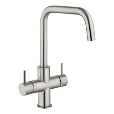 Untertisch-Trinkwassersystem INOX inkl. 5-Wege-Armatur ESTETICA aus Edelstahl massiv - Photo preview 3