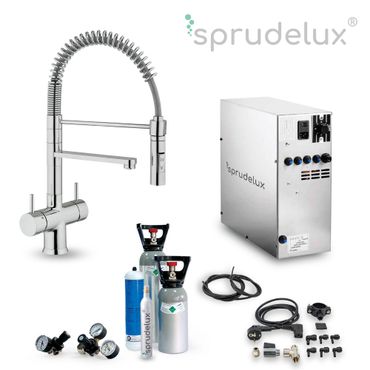 Untertisch-Trinkwassersystem INOX inkl. 5-Wege-Armatur LUXURY 47 cm - Photo preview 4