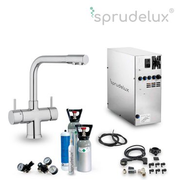 Untertisch-Trinkwassersystem INOX inkl. 5-Wege-Armatur NOBIUS L-Auslauf - Photo preview 7