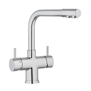 Untertisch-Trinkwassersystem INOX inkl. 5-Wege-Armatur NOBIUS L-Auslauf - Photo preview 8