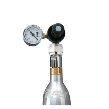 CO2 Druckminderer für Mehrwegflaschen 5,5 bar Adapter für 425g Flaschen Aquarium - Photo preview 0