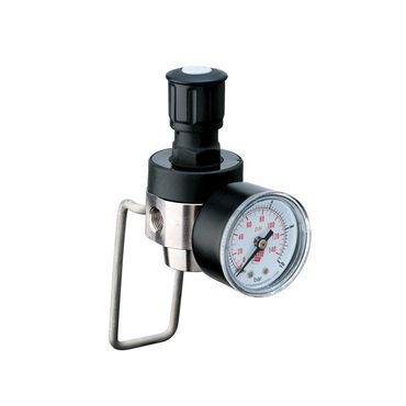 CO2 Druckminderer geeignet für Sodastream Zylinder Flaschen 5,5 bar. Anschluss wählbar - Photo preview 1
