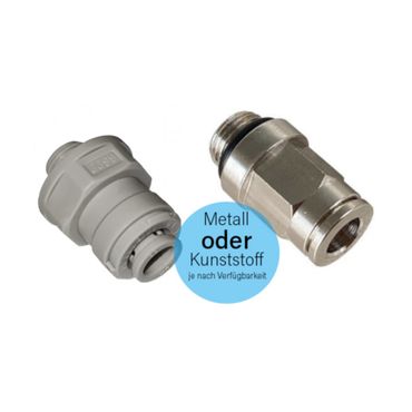 CO2 Druckminderer geeignet für Sodastream Zylinder Flaschen 5,5 bar. Anschluss wählbar - Photo preview 3