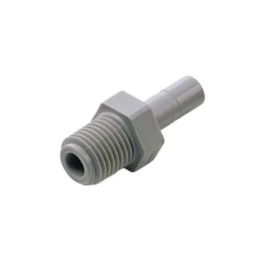 Adapter Push-Fitting Schnellverbinder 3/8 Zoll AG x 3/8 Zoll Steck  - Photo preview 1