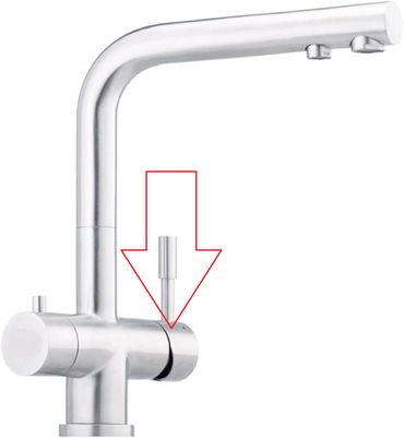 Kartusche Bereich Mischwasser K/W-Wasser für Drei-Wege-Wasserhahn FRANKE L-Auslauf Edelstahl massiv - Photo preview 5