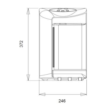 SPRUDELUX® Umkehrosmose-Trinkwassersystem Auftischgerät Weiß - Photo preview 4