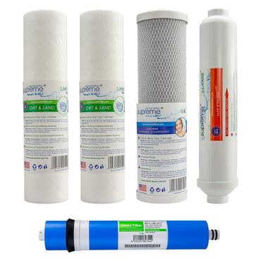 5 Stufen Umkehrosmoseanlage Trinkwasseranlage Supreme-RO5 Trinkwasserfilter mit Pumpe - Photo preview 2