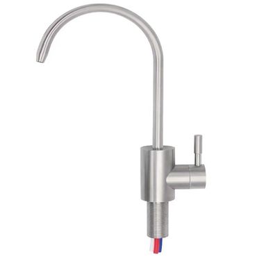 Ein-Weg-Wasserhahn SOFIA geeignet für AMWAY eSPRING, Edelstahl massiv - Photo preview 0