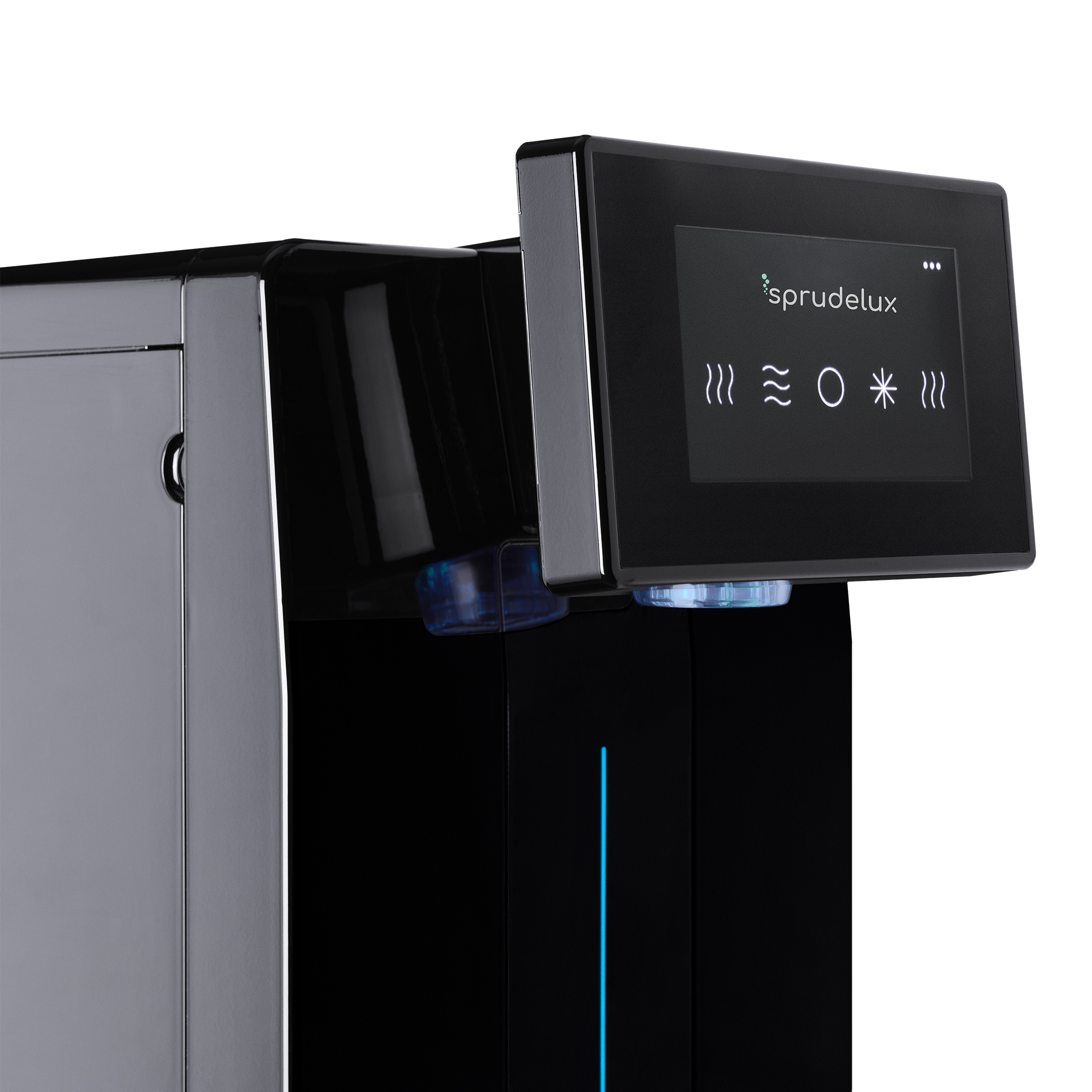 Auftisch-Trinkwassersystem SPRUDELUX® POWER SODA 2.0 Full-Touch Schwarz - Photo 1