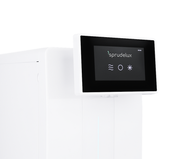 SPRUDELUX® POWER SODA 2.0 Auftisch-Wassersprudler mit Osmose & Full-Touch Display – Weiß - Photo preview 13