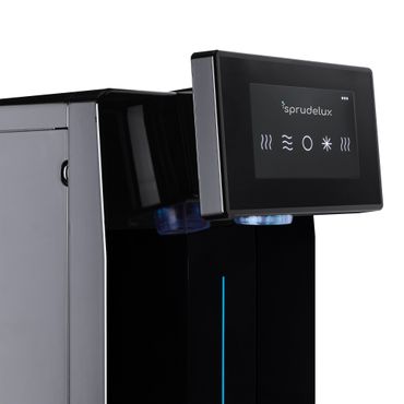 SPRUDELUX® POWER SODA 2.0 Auftisch-Wassersprudler mit Osmose & Full-Touch Display – Schwarz - Photo preview 1