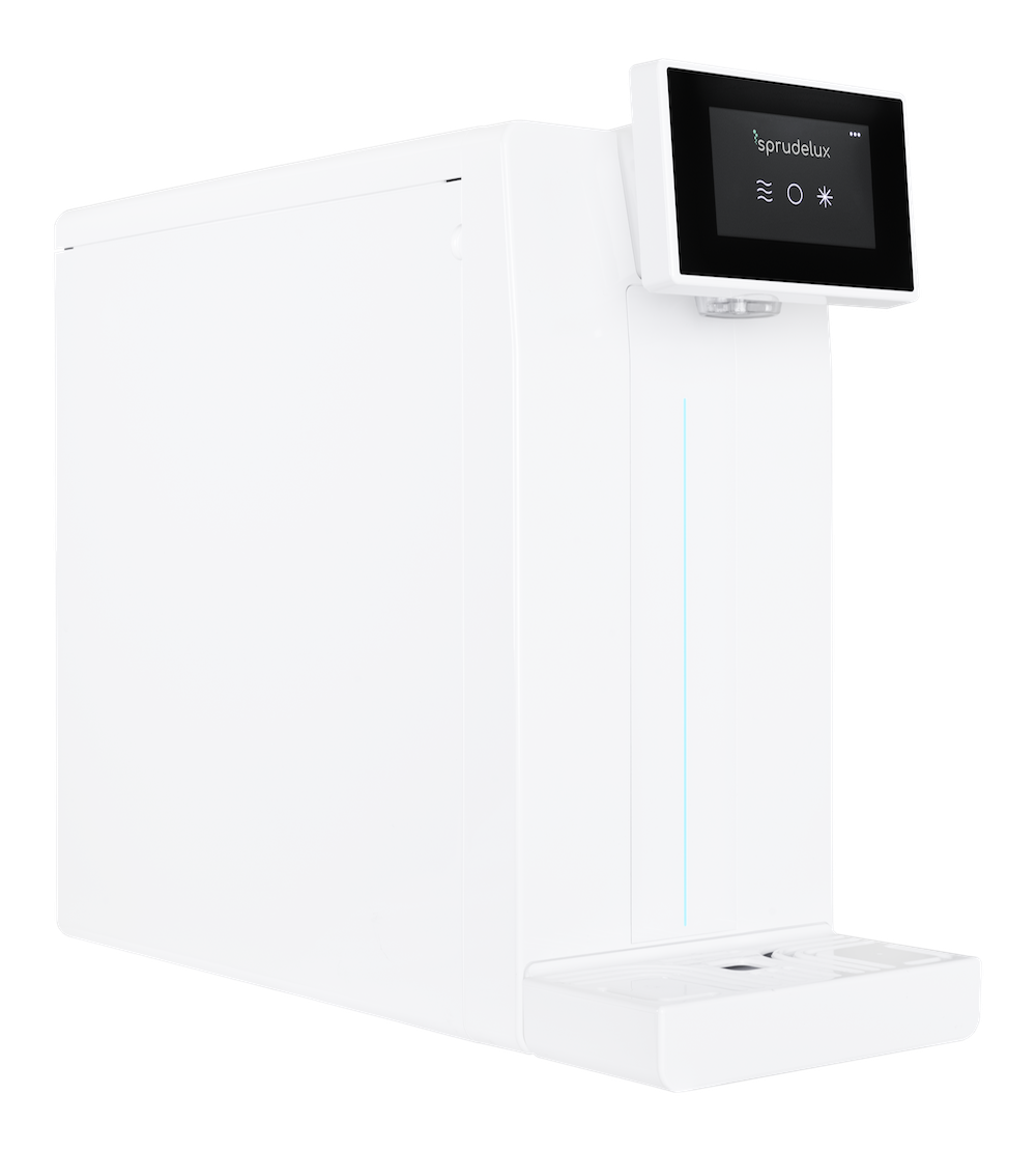 Auftisch-Trinkwassersystem SPRUDELUX® POWER SODA 2.0 Full-Touch Weiß - Photo 13
