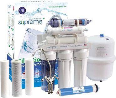 7 Stufen Umkehrosmoseanlage Trinkwasseranlage Supreme-RO7 Trinkwasserfilter - Photo preview 0